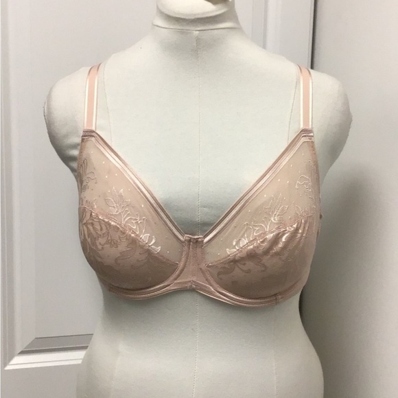 Wacoal Women’s Net Effect Underwire Bra, Rose Dust, size 34DD - Picture 8 of 11